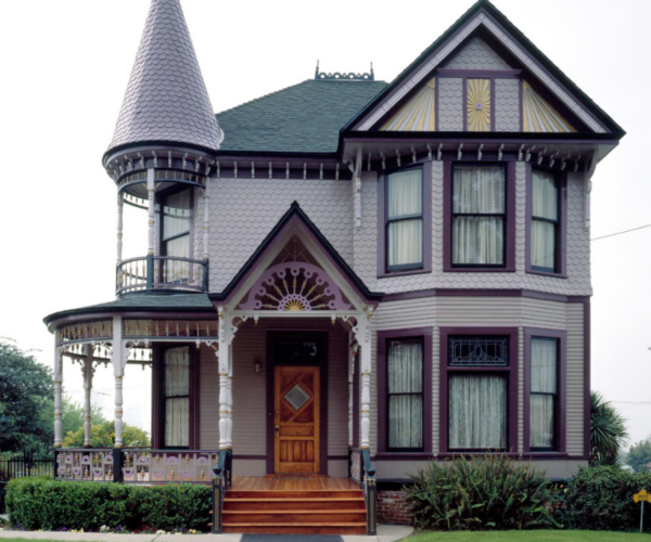 Victorian house located in L.A.'s historic Angelino Heights.